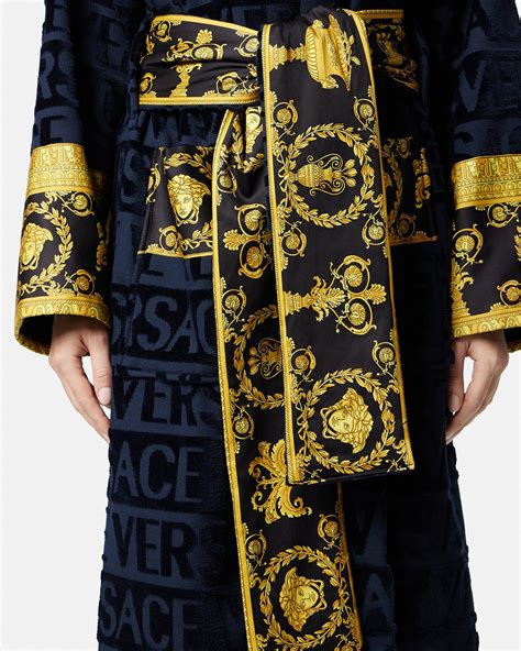 men's versace baroque|Versace baroque bathrobe.